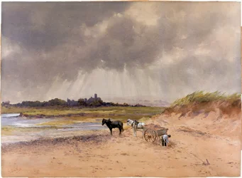 Een stormachtige dag, Warkworth